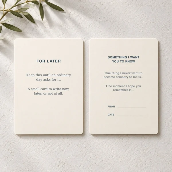 Our Story: A Keepsake for Two